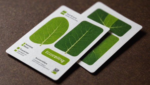 Techniques d'éco-impression adaptées aux cartes de visite et flyers responsables